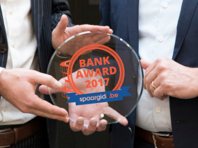 Argenta, AXA en Binck grote winnaars van de eerste Spaargids.be Bank Awards